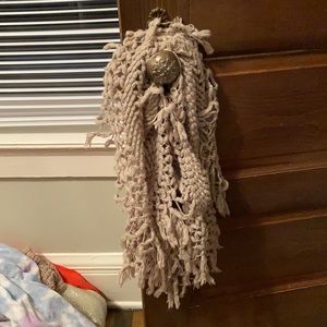 Tan American Eagle Infinity Scarf